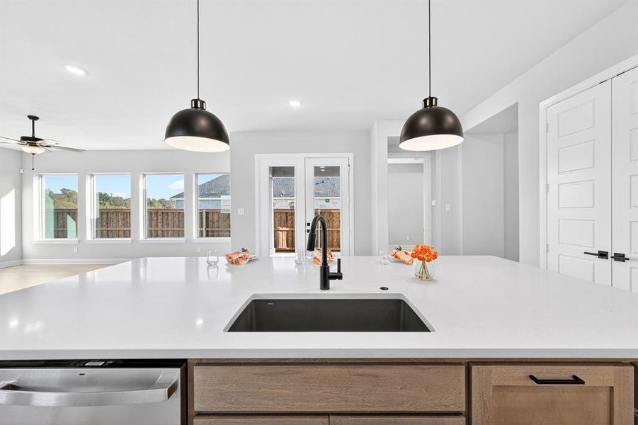 Furnished interior view inside a new home in Elements at Viridian - Signature Series, Arlington (Image 13).