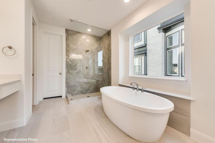 Furnished interior view inside a new home in Monterra, Fate (Image 6). Furnished interior view inside a new home in Monterra, Fate (Image 6).