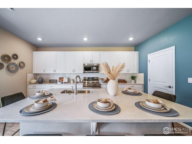 Furnished interior view inside a new home in , Johnstown (Image 30).
