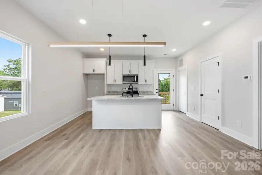 Furnished interior view inside a new home in , Albemarle (Image 8).