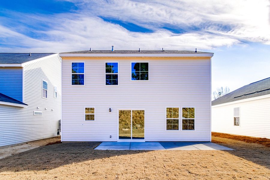 Exterior details and patio area of a home in Bluefield, Lexington (Image 19).