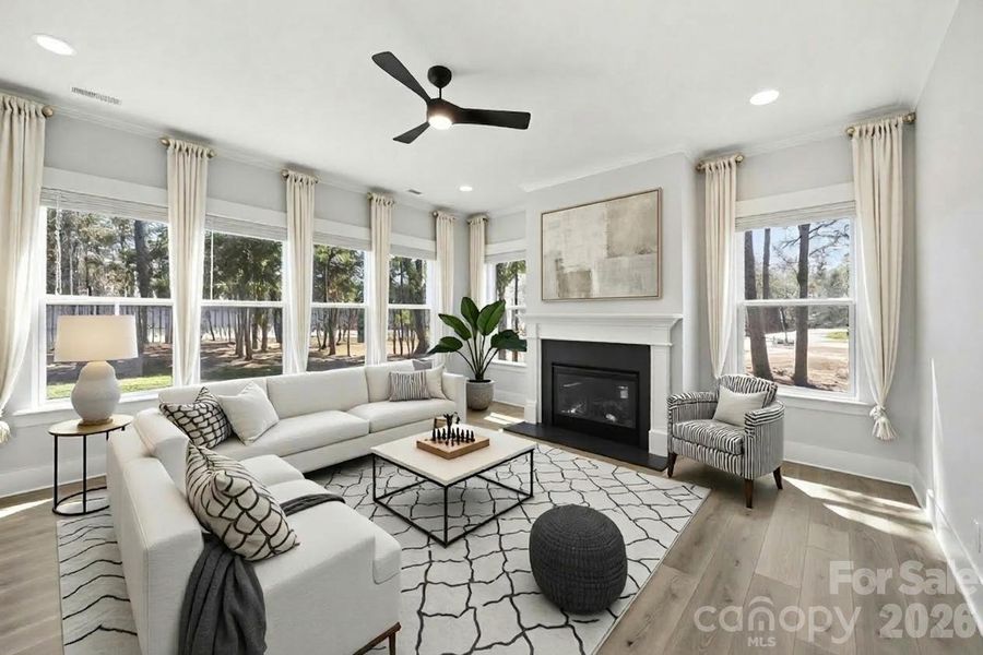 Open Concept Living Room