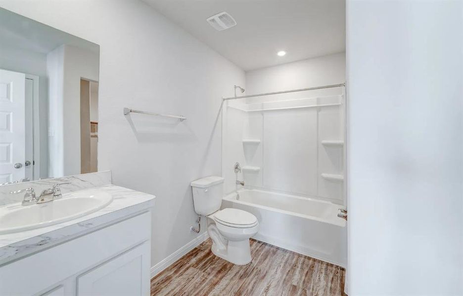 Furnished interior view inside a new home in Cedar Creek on Maple, Abilene (Image 5).