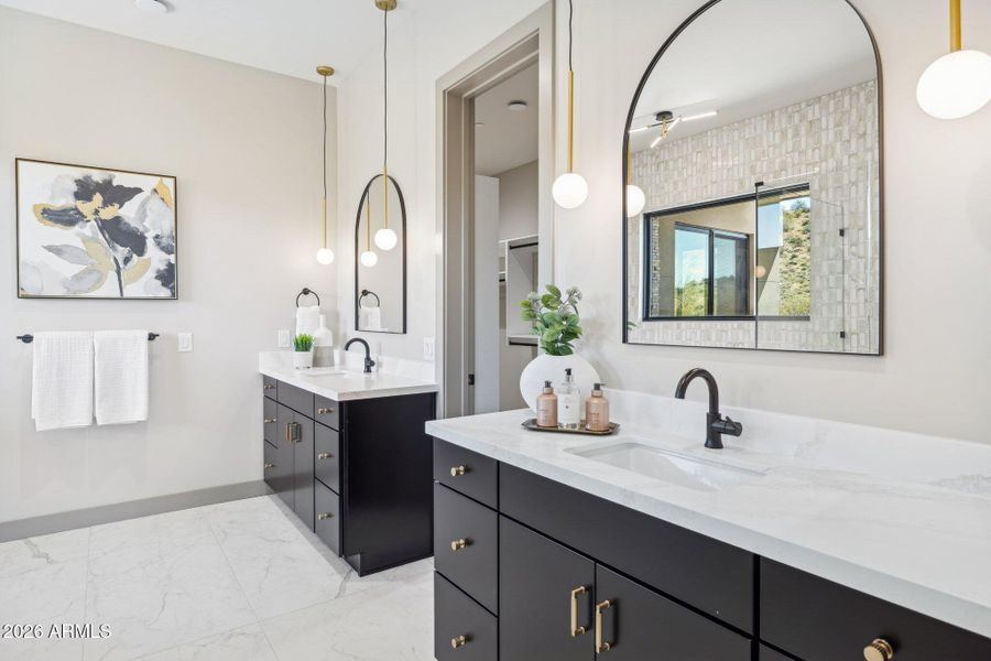 Primary Double Vanities