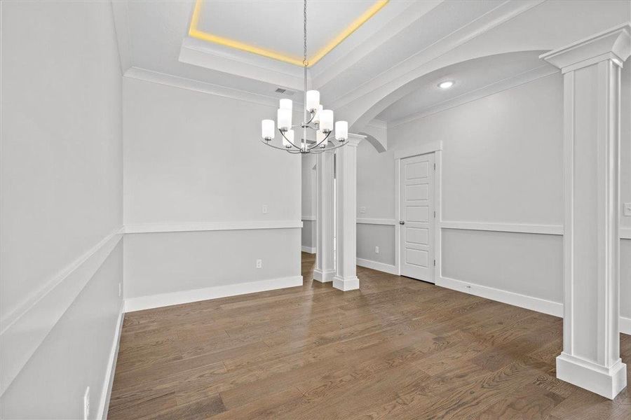 Spacious, unfurnished interior of a new home in Lakeside at Blue Ridge Plantation, Taylors (Image 11).