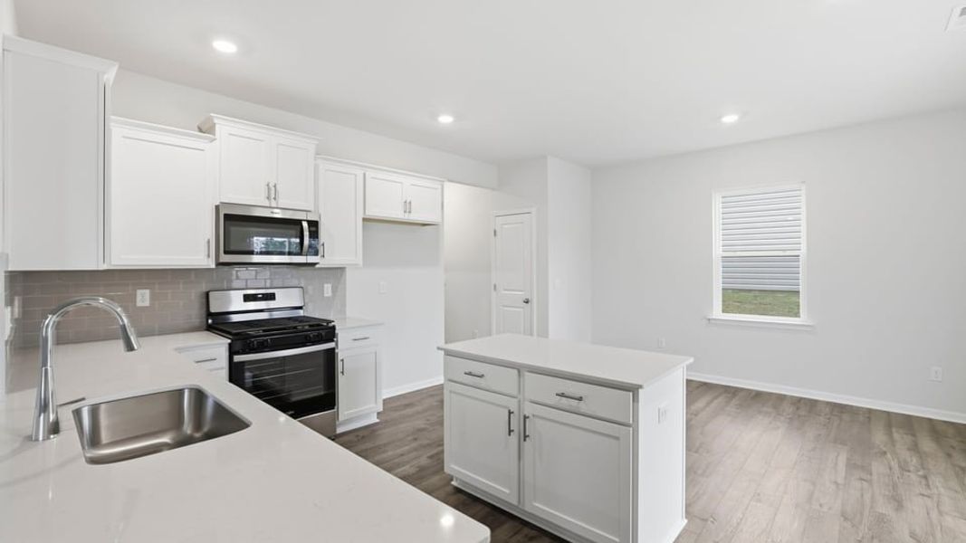 Furnished interior view inside a new home in Waverly Station, Greenwood (Image 9).