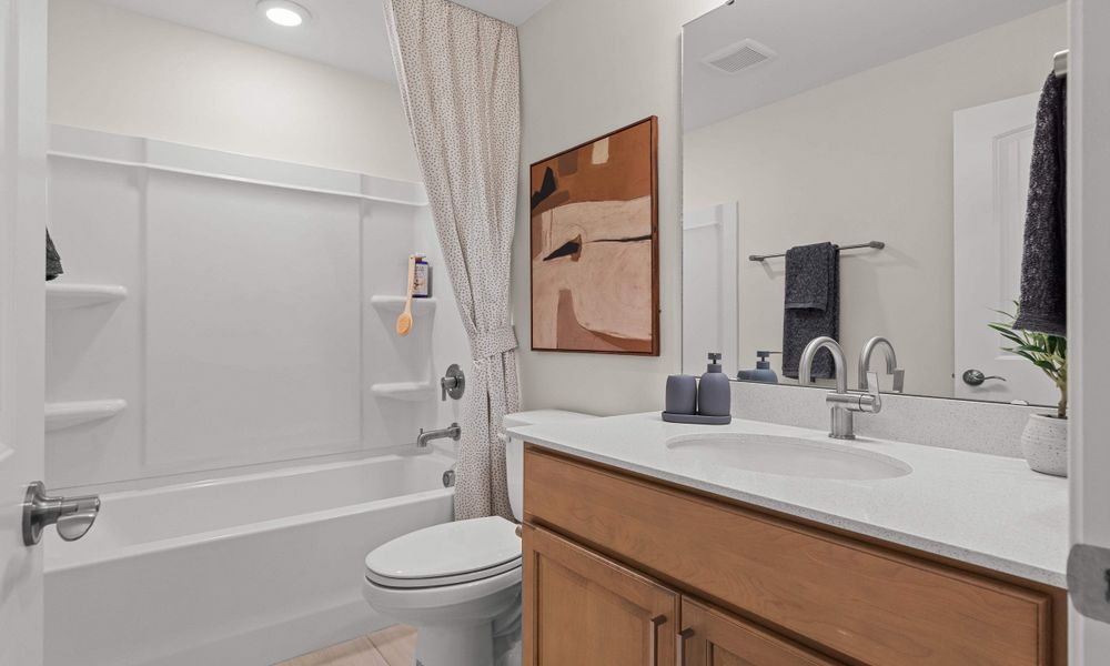 Representative furnished interior of a home built from the The Hibiscus by Chesapeake Homes in Traditions at Carolina Forest, Myrtle Beach (Image 43).