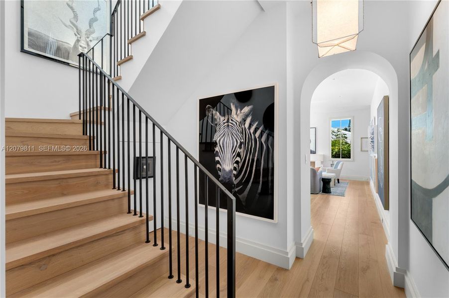 Furnished interior view inside a new home in , Key Biscayne (Image 10). Furnished interior view inside a new home in , Key Biscayne (Image 10).