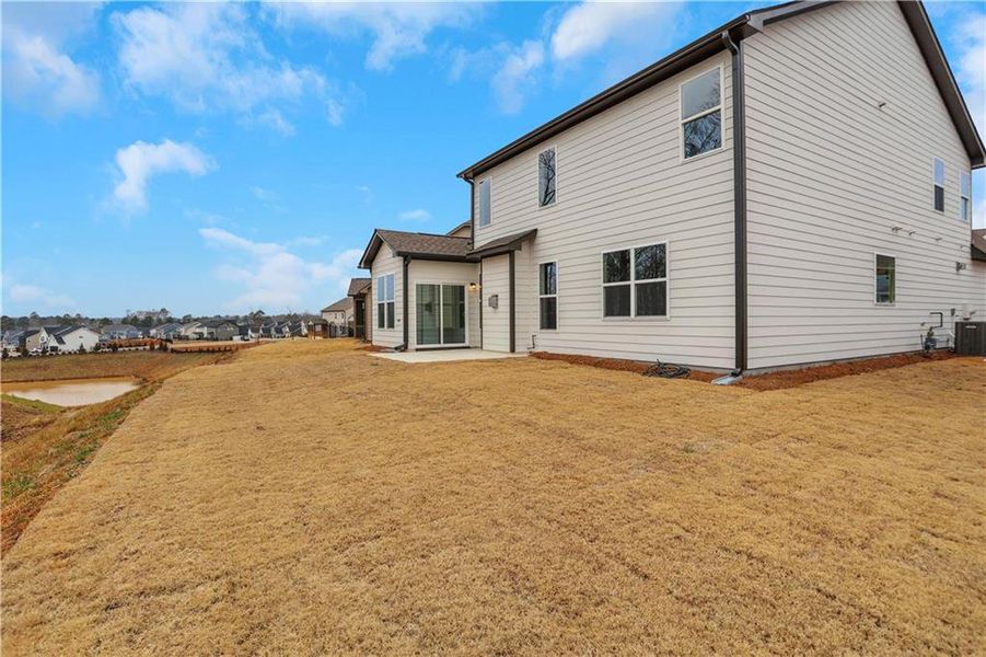 Exterior details and patio area of a home in , Loganville (Image 4).