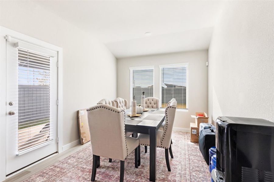 Furnished interior view inside a new home in , Crosby (Image 17). Furnished interior view inside a new home in , Crosby (Image 17).