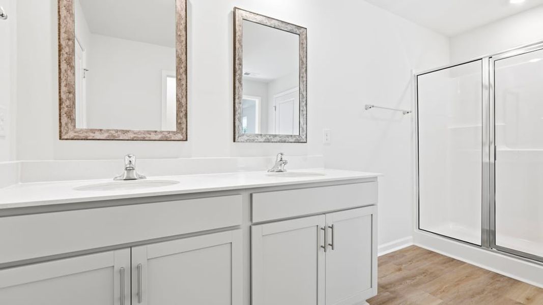 Furnished interior view inside a new home in Cloverdale Hills, Piedmont (Image 13).