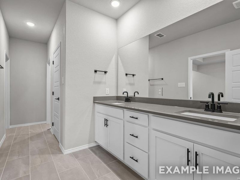 Furnished interior view inside a new home in Hickory Ridge, Elmendorf (Image 9).