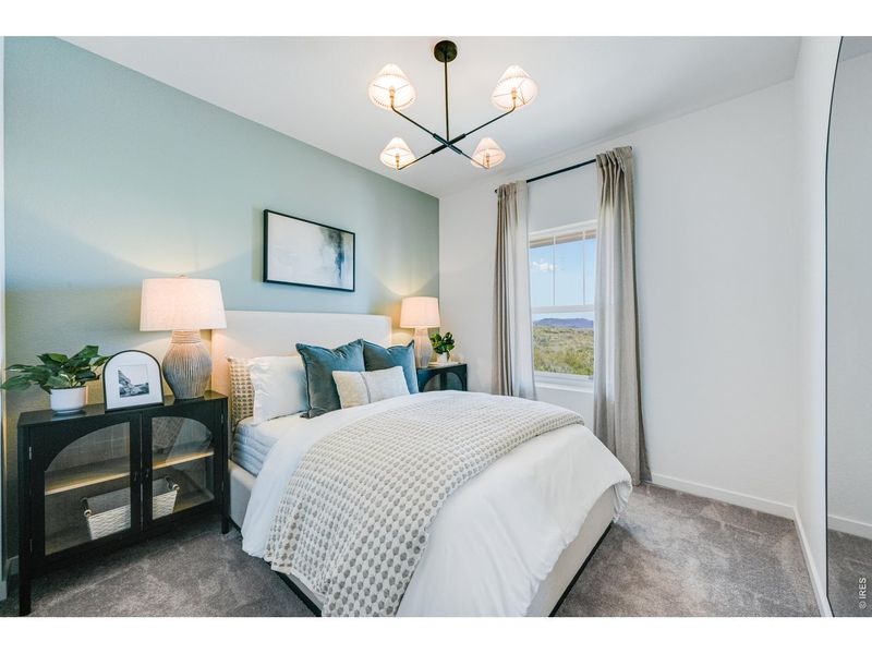 Furnished interior view inside a new home in Kinston, Loveland (Image 16).