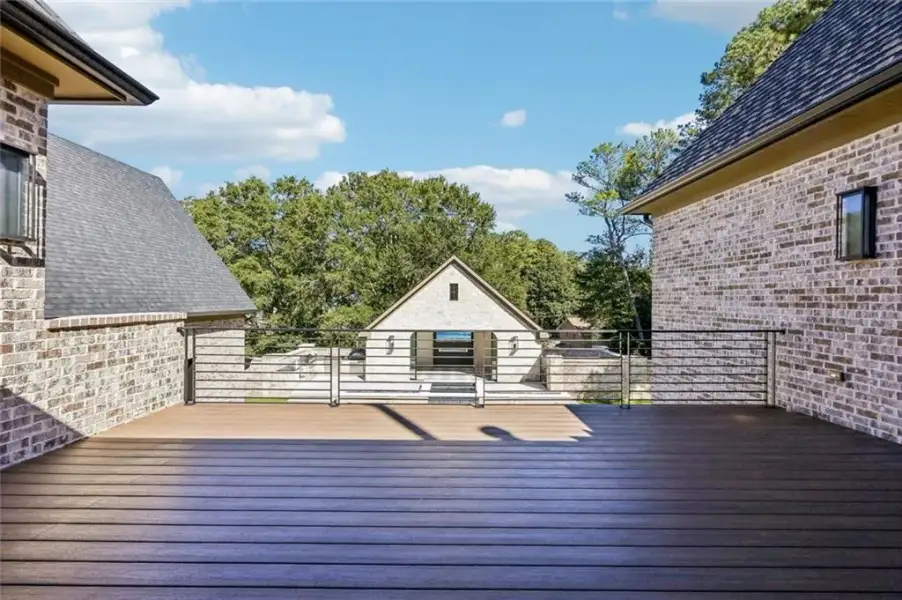 Exterior details and patio area of a home in , Alpharetta (Image 41).