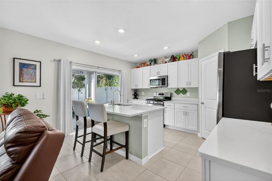 Furnished interior view inside a new home in Liberty Preserve, Leesburg (Image 6).