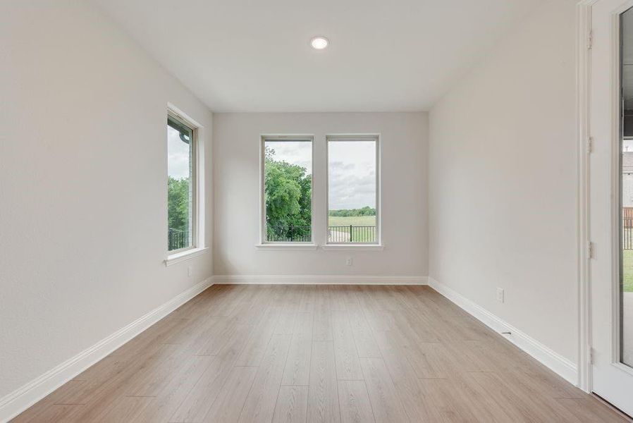 Spacious, unfurnished interior of a new home in Valencia On The Lake, Little Elm (Image 15).