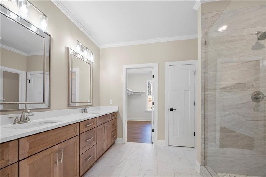 Furnished interior view inside a new home in , Ball Ground (Image 14). Furnished interior view inside a new home in , Ball Ground (Image 14).