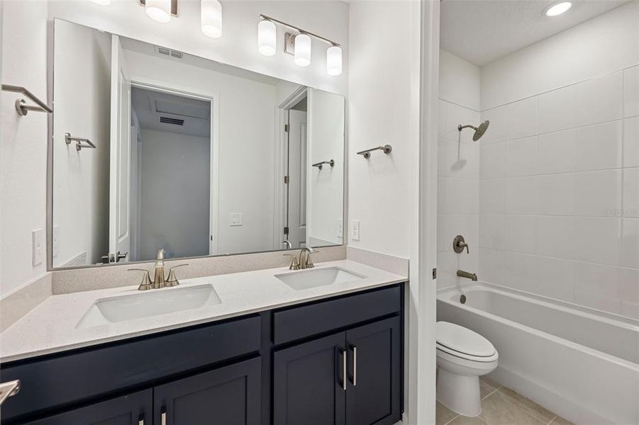 Furnished interior view inside a new home in Ridgehaven - Signature Series, Ormond Beach (Image 16). Furnished interior view inside a new home in Ridgehaven - Signature Series, Ormond Beach (Image 16).