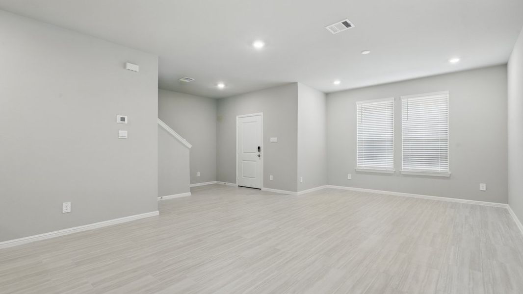Representative unfurnished interior of a home built from the CASHEW by D.R. Horton in Orchard Village, Fort Worth (Image 16). Representative unfurnished interior of a home built from the CASHEW by D.R. Horton in Orchard Village, Fort Worth (Image 16).