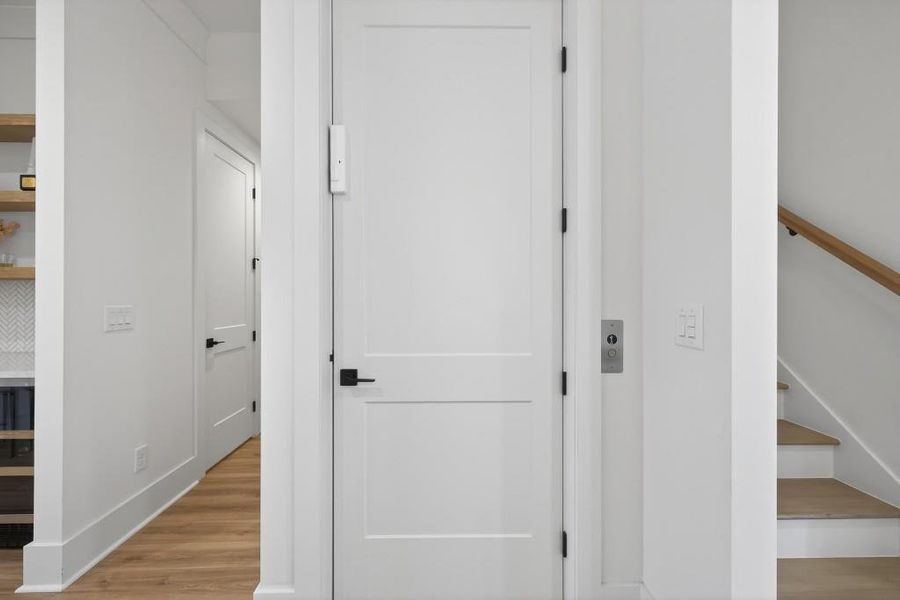 Spacious, unfurnished interior of a new home in Skyview On Broad, Sugar Hill (Image 21). Spacious, unfurnished interior of a new home in Skyview On Broad, Sugar Hill (Image 21).