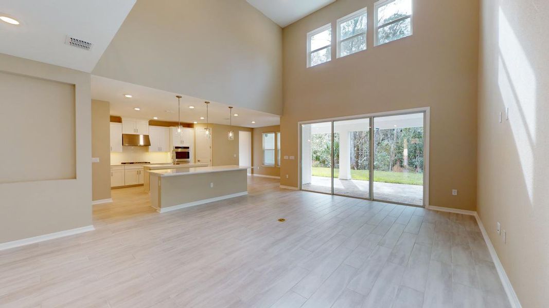 Representative unfurnished interior of a home built from the Barbuda by Taylor Morrison in Headwaters at Lofton Creek, Yulee (Image 19).