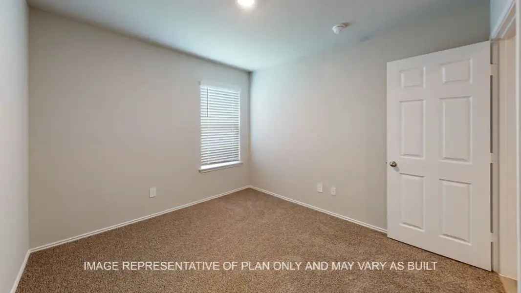 Representative unfurnished interior of a home built from the Camden by D.R. Horton in Wildwood Estates, Nolanville (Image 32).