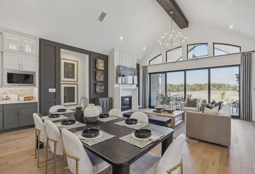 Plan 5039 Dining Room - Staged - 6 of 21