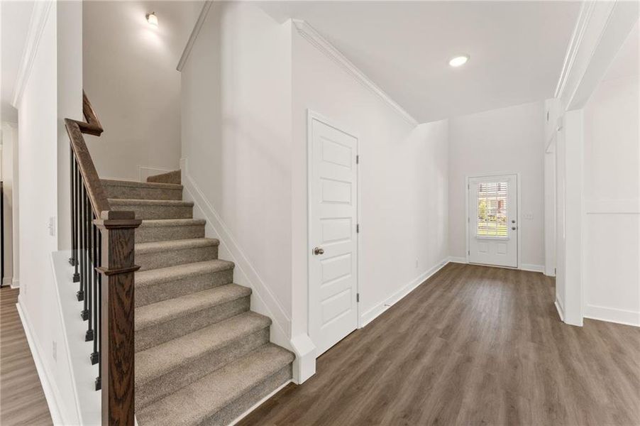 Spacious, unfurnished interior of a new home in Clark Farms, Flowery Branch (Image 23).