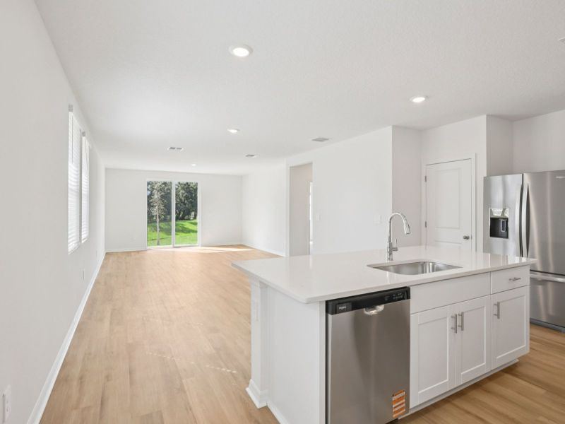 Furnished interior view inside a new home in Oakfield Trails - Premier Series, Parrish (Image 6).