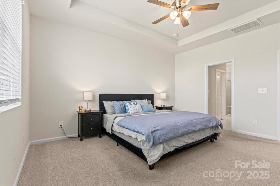 Furnished interior view inside a new home in Waxhaw Landing, Monroe (Image 6).
