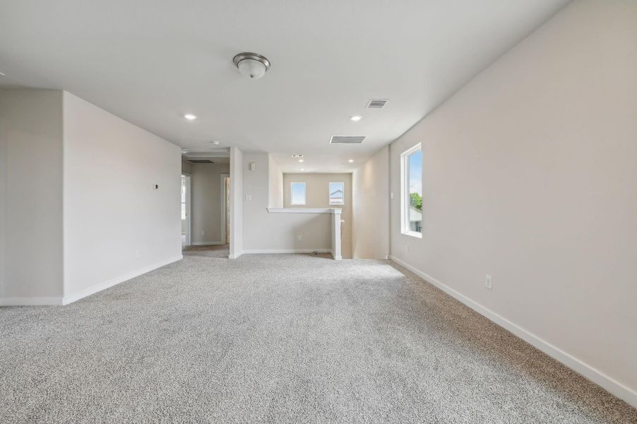 Photo is not of the actual home, but is an inspirational photo of builder’s model home and may depict options, furnishings, and/or decorator features that are not included