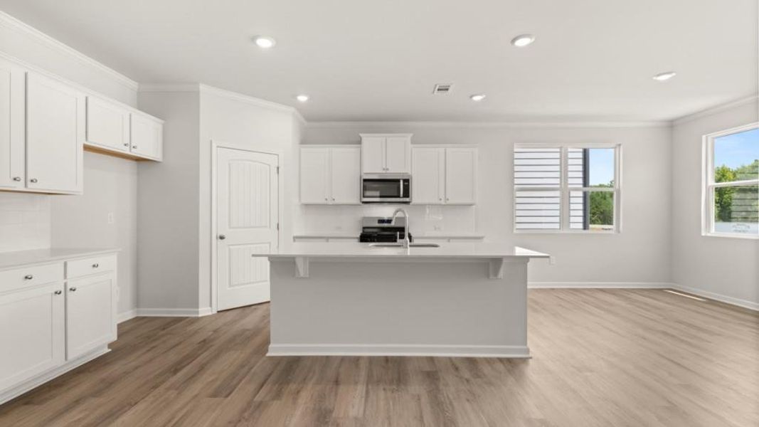 Furnished interior view inside a new home in Braselton Village, Braselton (Image 10).