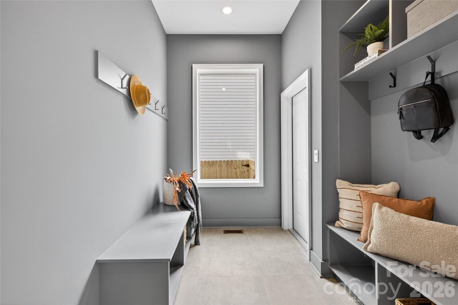 Furnished interior view inside a new home in , Charlotte (Image 33).