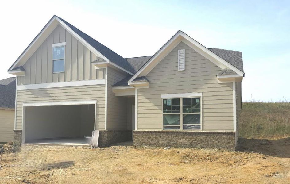 In-progress construction of a new home in , Homer, GA (Image 38).