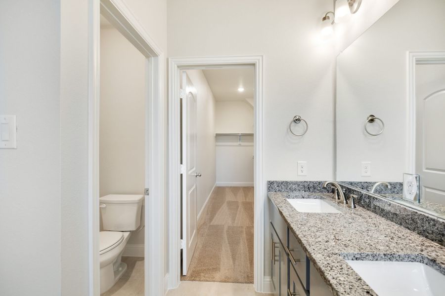 Furnished interior view inside a new home in Creekside, Royse City (Image 14). Furnished interior view inside a new home in Creekside, Royse City (Image 14).