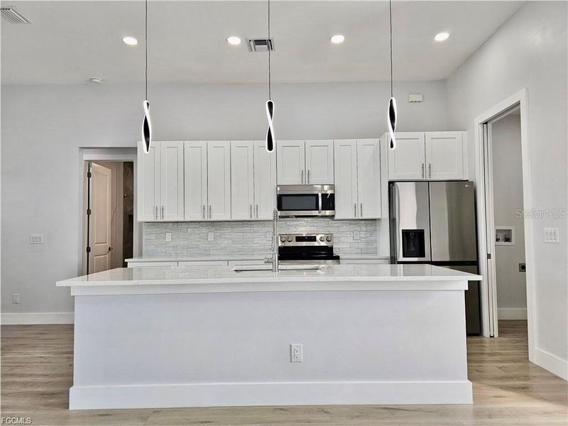 Furnished interior view inside a new home in , Cape Coral (Image 8).