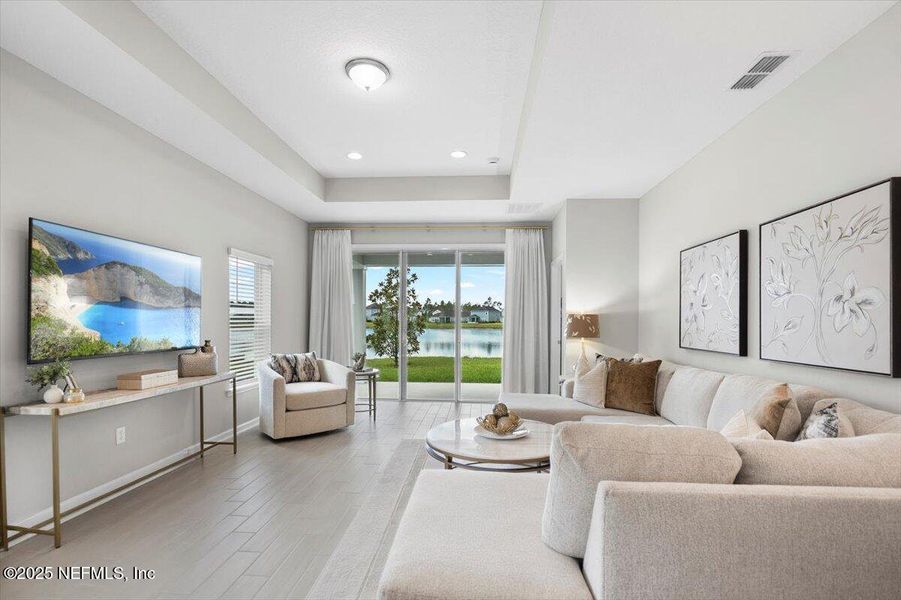 Furnished interior view inside a new home in , St. Augustine (Image 30).