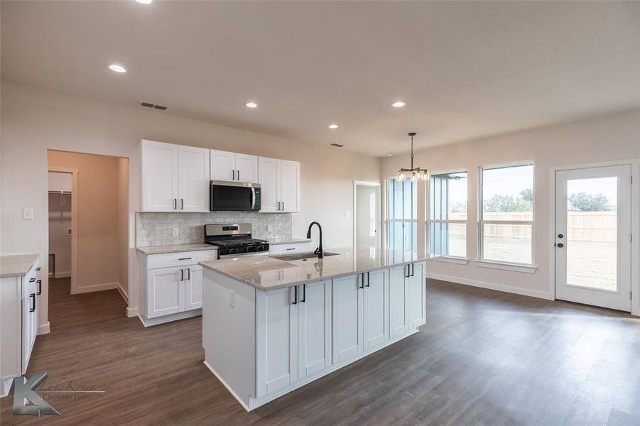Furnished interior view inside a new home in , Abilene (Image 14). Furnished interior view inside a new home in , Abilene (Image 14).
