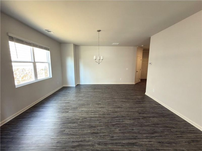 Spacious, unfurnished interior of a new home in , Dawsonville (Image 19). Spacious, unfurnished interior of a new home in , Dawsonville (Image 19).