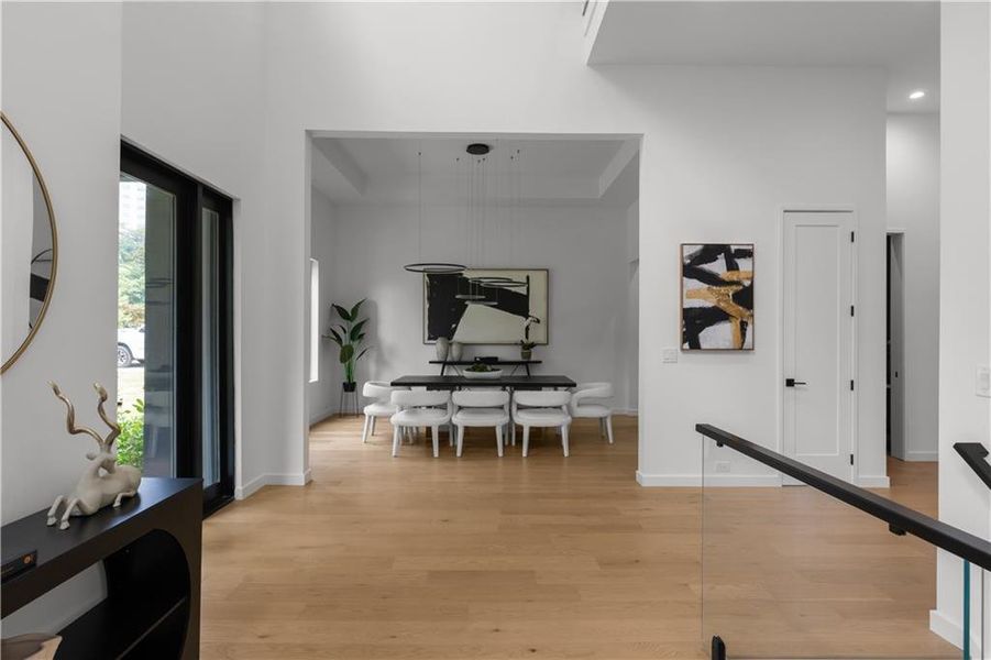 Furnished interior view inside a new home in , Atlanta (Image 60). Furnished interior view inside a new home in , Atlanta (Image 60).
