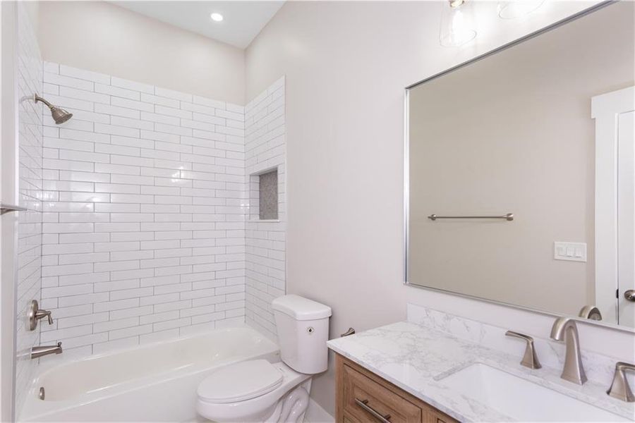 Furnished interior view inside a new home in , East Point (Image 16).