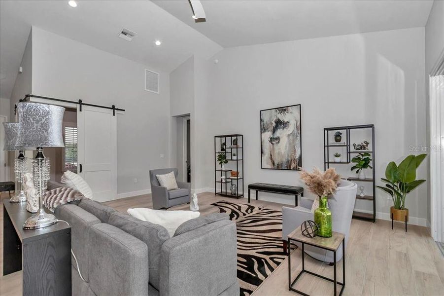 Furnished interior view inside a new home in , Citra (Image 42).