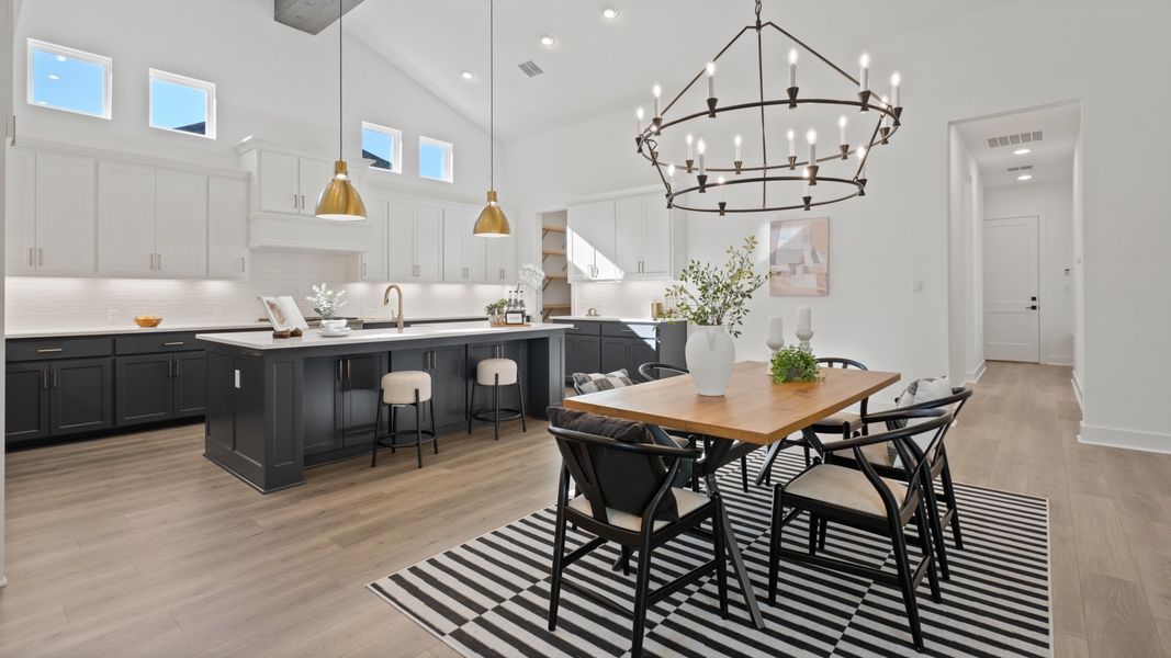 Representative furnished interior of a home built from the 2697F by Perry Homes in Southern Hills, Brooksville (Image 9).