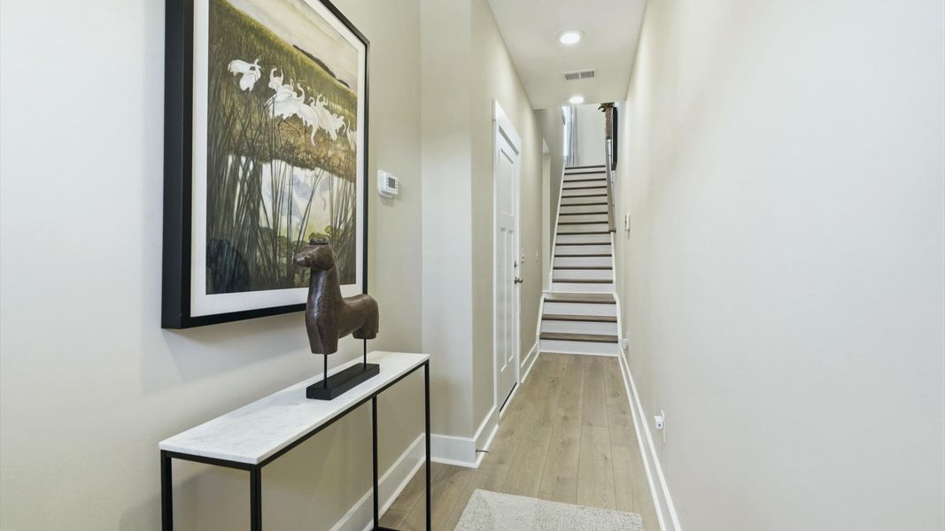 Furnished interior view inside a new home in Traynham Place, Greenville (Image 14).