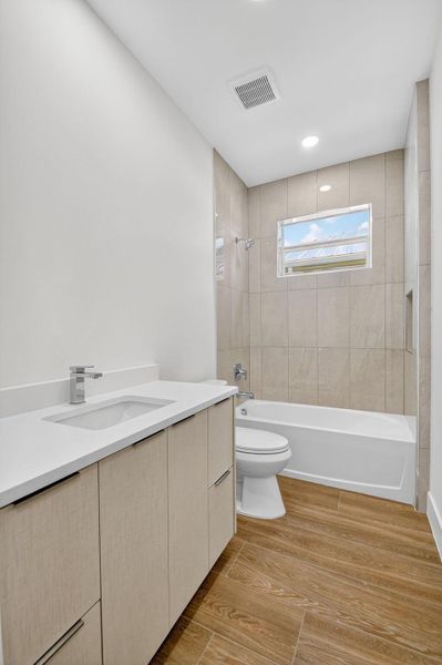 Furnished interior view inside a new home in , Jupiter (Image 16).