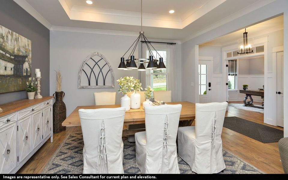 Furnished interior view inside a new home in Dorris Farm, White House (Image 7).