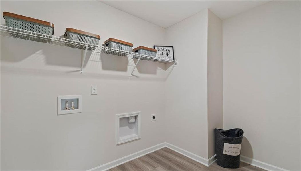 Furnished interior view inside a new home in Adagio, Dacula (Image 21).