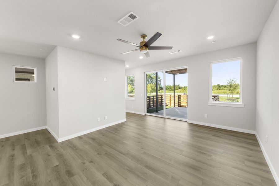Spacious, unfurnished interior of a new home in Ten Mile Creek, Celina (Image 14). Spacious, unfurnished interior of a new home in Ten Mile Creek, Celina (Image 14).