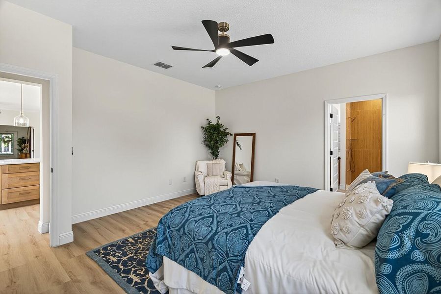 Furnished interior view inside a new home in , Vero Beach (Image 39).