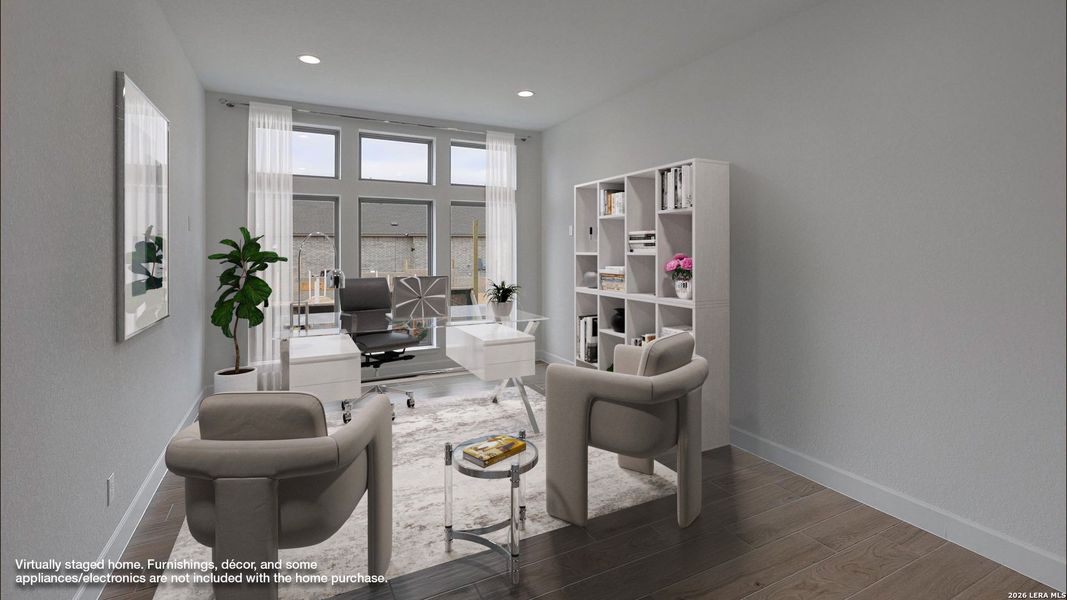 Furnished interior view inside a new home in Esperanza, Boerne (Image 8).